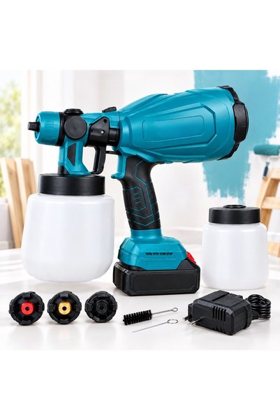 Infiniteea ™   Pistol electric de pulverizare pentru vopsea și tencuială cu b...