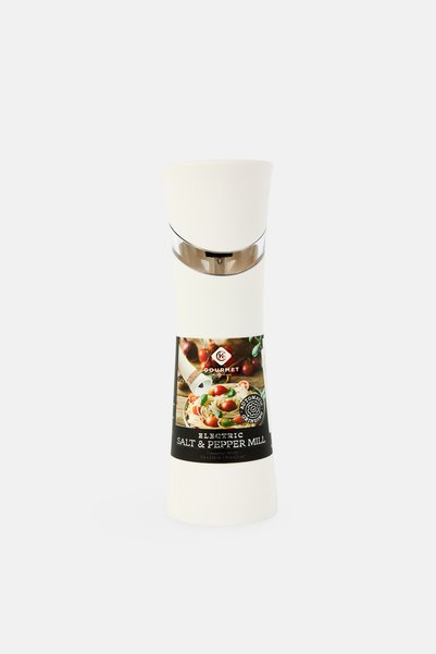 Gourmet Salt Pepper Grinder, White