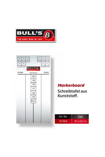 Bull's Πίνακας Σκορ MarkerBoard 30x60 cm