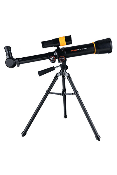 MyOfficeShop Telescop pentru copii cu stativ și 2 oculare pentru observarea c...