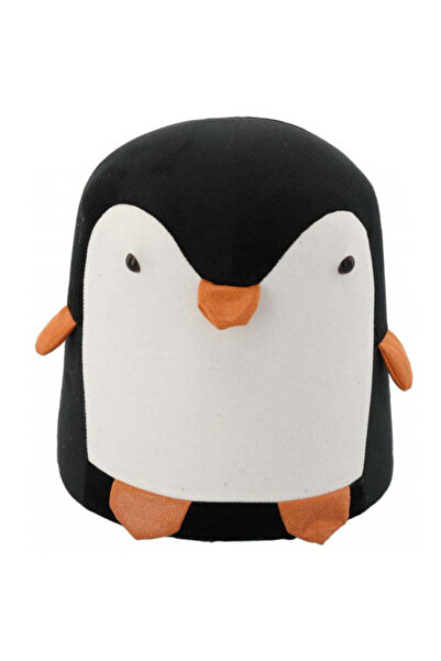 MyOfficeShop Scaunel pentru copii, 28x34cm, maxim 50kg, model pinguin negru