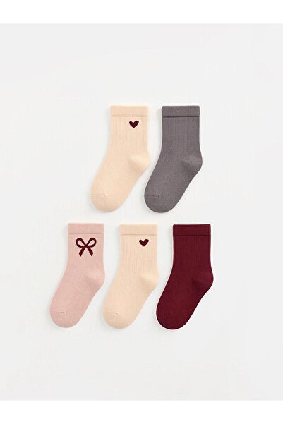 LC Waikiki 5-Pack Baby Girl Socks (W6)