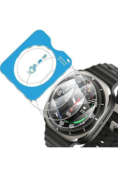 AZONEE for Samsung Galaxy Watch 7 Ultra 47mm Screen Protector, Tempered Glass...