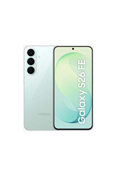 Samsung S26 FE 5G 128GB 8GB RAM Dual SIM Smartphone de 6.7 inci, culoare Fistic