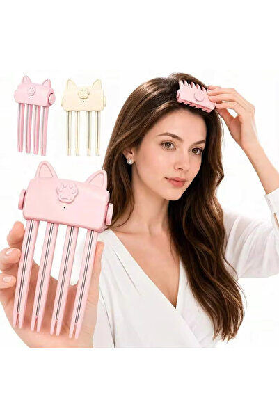 Other Heated Hair Volume Clip, Electric Bang Styling Hair Clip, 2-Level Heating Root Volumizing Comb