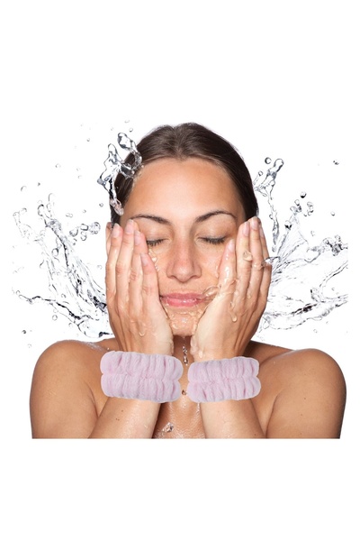 OEM Set 1 Pereche Brățări Cosmetice Roz pentru Încheieturi – Protejează Mânec...
