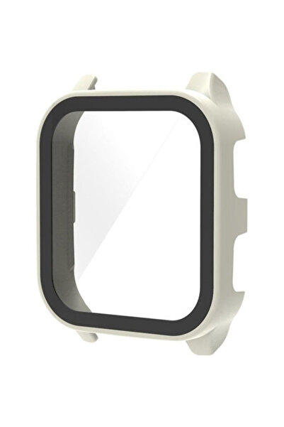 XGSM Carcasă 2 în 1 + Sticlă securizată pentru Garmin Venu Sq 2, Alb