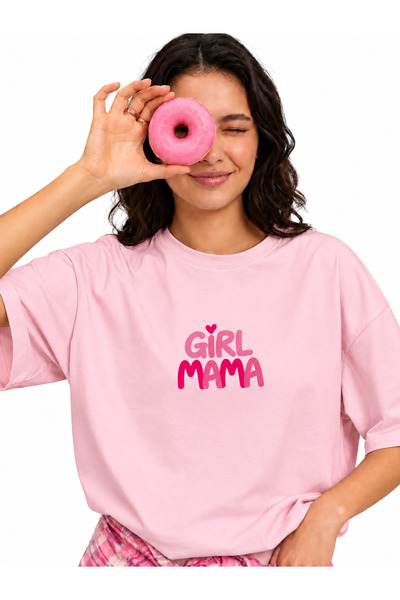 LORVEX Oversize T-Shirt 100% Cotton Comfortable Fit Mother's Day Special Girl...