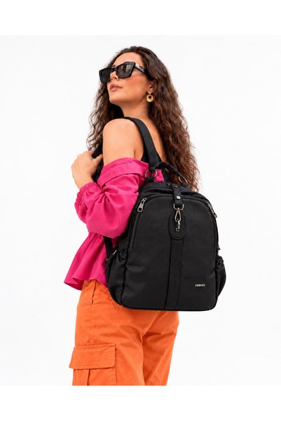Just Polo Washable Soft Leather Large Size Luxury Design Backpack Size: 35 X ...