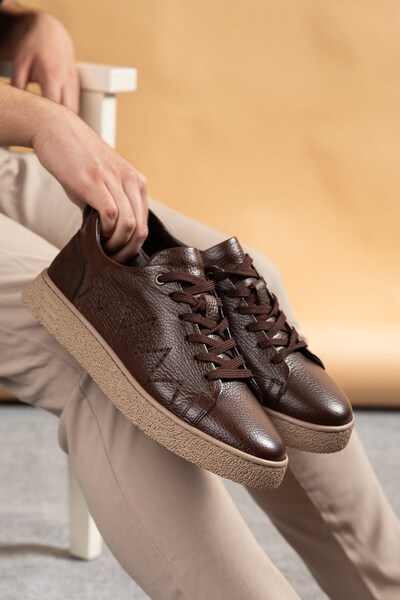 maximoda 100% Genuine Leather, Rubber Sole, Inner and Outer Leather Men's Shoes