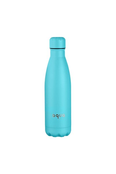 OEM Sticlă Izotermă Bleu Mat Imprimeu Aqua 500 ml