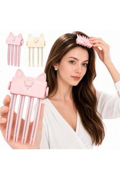 Other Heated Hair Volume Clip, Electric Bang Styling Hair Clip, 2-Level Heating Root Volumizing Comb