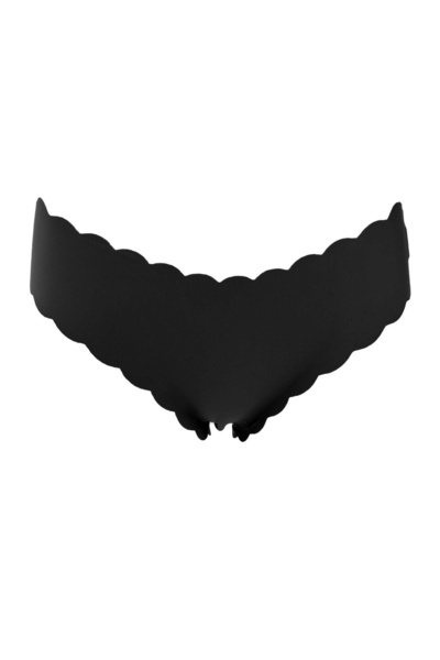 OEM Chiloti Dama Hipster Laser Cut Curved Negri - Mărimea S
