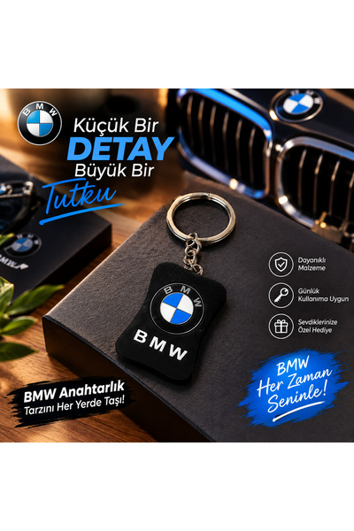 seymen bıçakçılık Car Keychain Black Stylish Design Auto Keychain Accessory