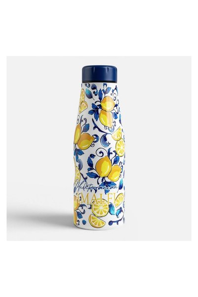OEM Sticlă Termos din Inox cu Model Lămâi 500 ml