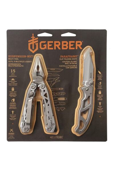 GERBER Πολυεργαλείο Suspension NXT Multi Tool Και Paraframe Knife Gift Σετ