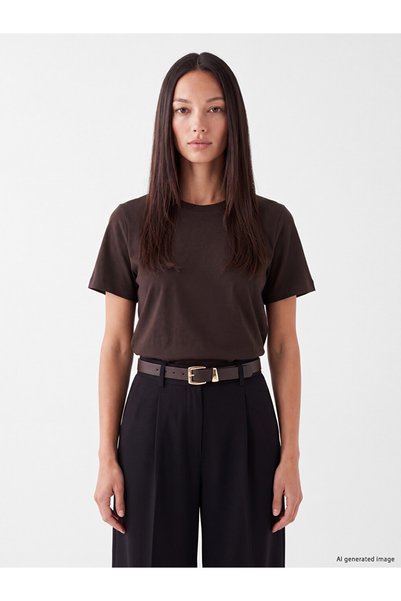 LC Waikiki 100% Cotton Women's T-Shirt from Uzg Store for Style Enthusiasts