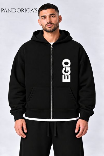 PANDORICA Urban Streetwear Concept - مجموعة Statement - سترة قطنية بسحّاب وقل...