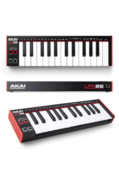 AKAI LPK 25 MKII - Controler de tastatură Mini USB/MIDI
