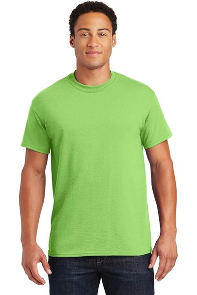GILDAN Men's DryBlend T-Shirt, Style G8000, 2-Pack, Dark Heather, Small