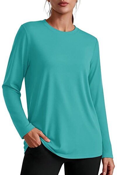 GENERAL PINSPARK Workout Tops for Women Long Sleeve UPF 50+ Hiking Shirts Loo...