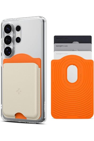 Spigen Caseology حافظة بطاقات مغناطيسية Spigen Nano Pop (MagFit) [تتسع لـ 3 ب...