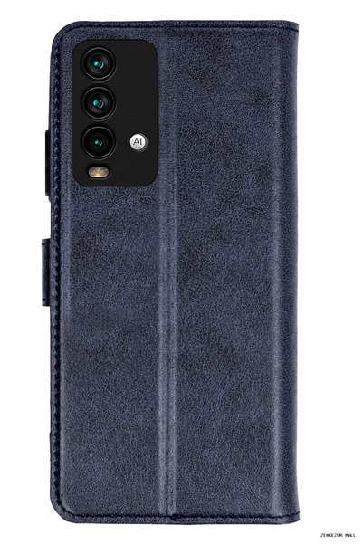 New Face ZNGZRMLL Newface Redmi 9T Tr S Plus حافظة قابلة للطي (220116) - أزرق...