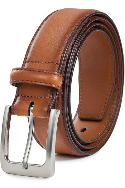 Vatan Men's Genuine Leather Dress Belts, Handmade Classic Every Day Leather J...