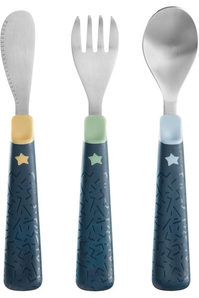 tommee tippee Stainless Steel First Cutlery Set, Suitable for 12m+, Kids Cutl...
