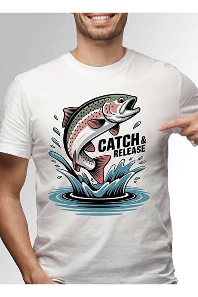 XPLODE Tricou Catch & Release Supradimensionat