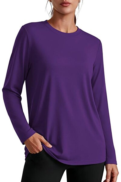 GENERAL PINSPARK Workout Tops for Women Long Sleeve UPF 50+ Hiking Shirts Loo...