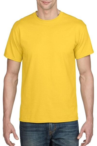 GILDAN Men's DryBlend T-Shirt, Style G8000, 2-Pack, Dark Heather, Small