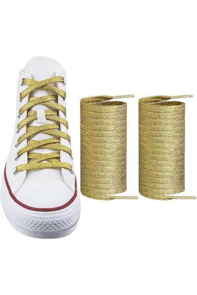 Endoto Glitter Metallic Shoe Laces Sequin Shiny Shoelaces Strings