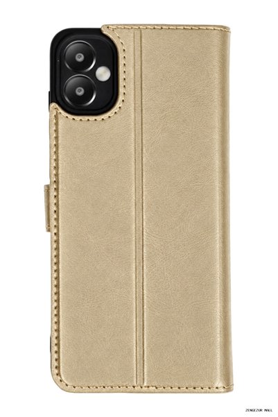 New Face ZNGZRMLL Newface Galaxy A05 Tr S Plus حافظة قابلة للطي (215923) - ذهبي