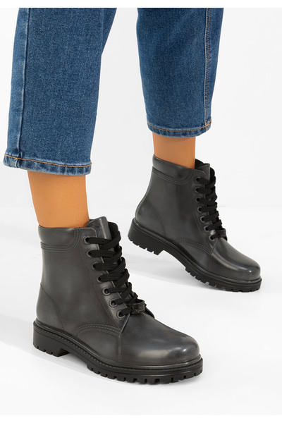B T Shoes Дамски бойни кубинки Найла черни