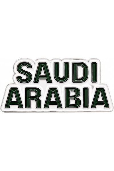 Generic Saudi Arabia Prominent Metal Sticker