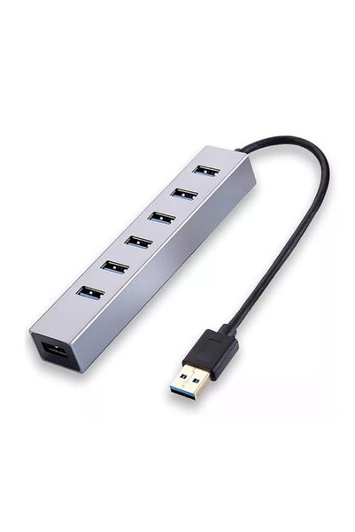 TOPAUTOCHEI Adaptor Hub Multiplu USB 3.0 Tip-C 7 în 1, Windows MacBook