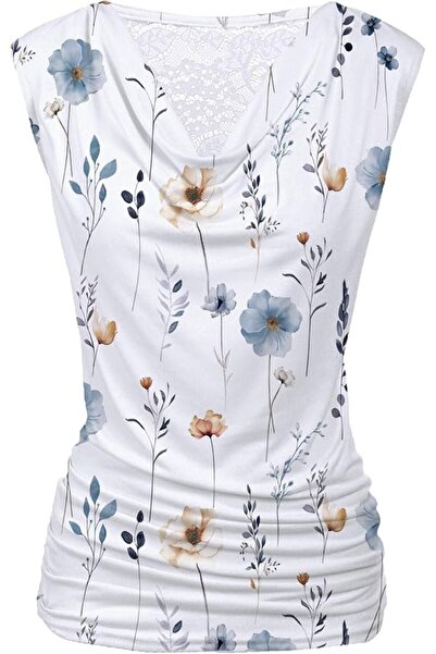 GENERAL Zeagoo Women's Trendy Ruched Sleeveless Business Casual Tunic Tank Top