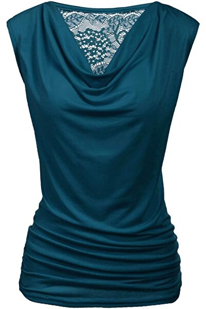 GENERAL Zeagoo Women's Trendy Ruched Sleeveless Business Casual Tunic Tank Top