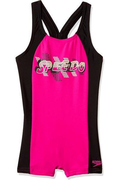 SPEEDO Girls' Shirt with Pom Logo Print from Speedo, Polyester Blend