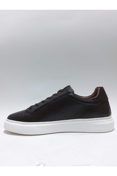 Pabuç Genuine Leather Lace-Up Daily Brown Lightweight Casual Men's Shoes