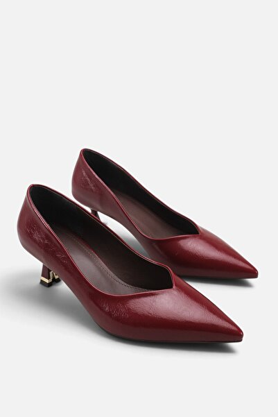 Liza Shoes Pantofi stiletto - Vișiniu - Elegant / Noapte