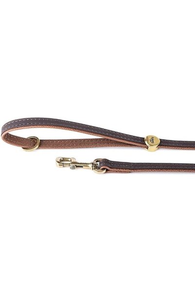 My Family مقود MF BILBAO من الجلد البني مقاس 110x1.6 سم