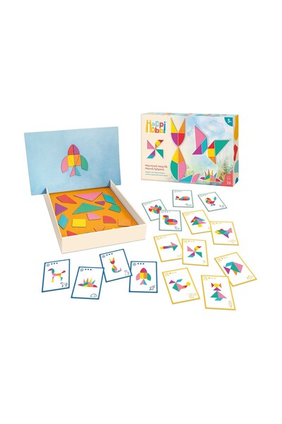 AS COMPANY Happi Hobbi Magnetic Toy Magic Shapes