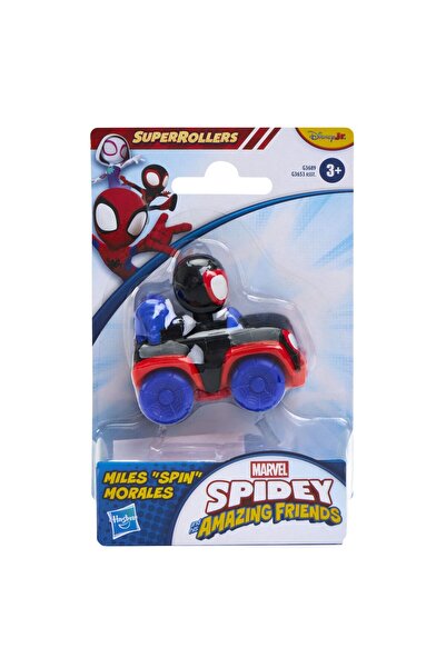 Marvel Ο Spidey and His Amazing Friends Super Rollers Set Miles Morales με όχ...