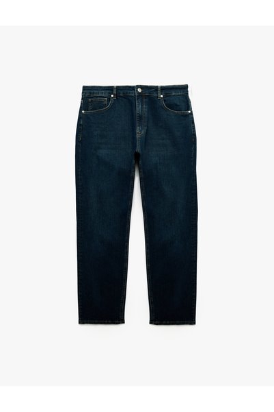 Koton Cotton 5-Pocket Slim Fit Jean Trousers - Brad Jean