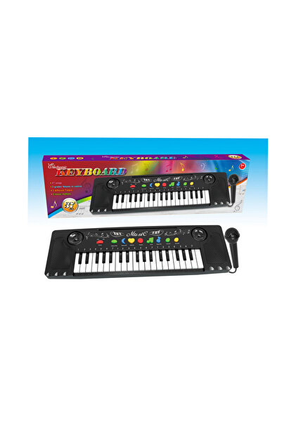 PlayFun Orgă electronică pentru copii cu 37 de clape și microfon, Model 47870...
