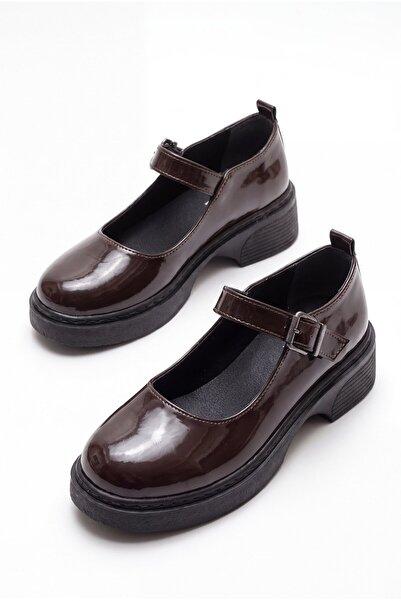 v.s.h velvet Loafers - Maro - Tocuri joase (1-4 cm)
