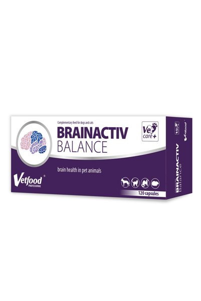 Vetfood Brainactiv Balance supliment pentru câini și pisici 120 capsule