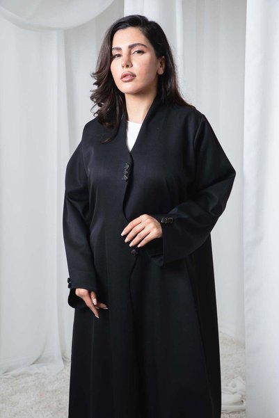 Msquare Fashion Chic Black Elegance Abaya
